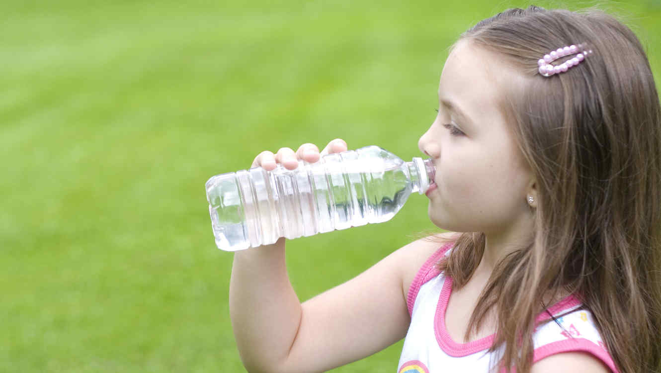 Deshidratación en niño 