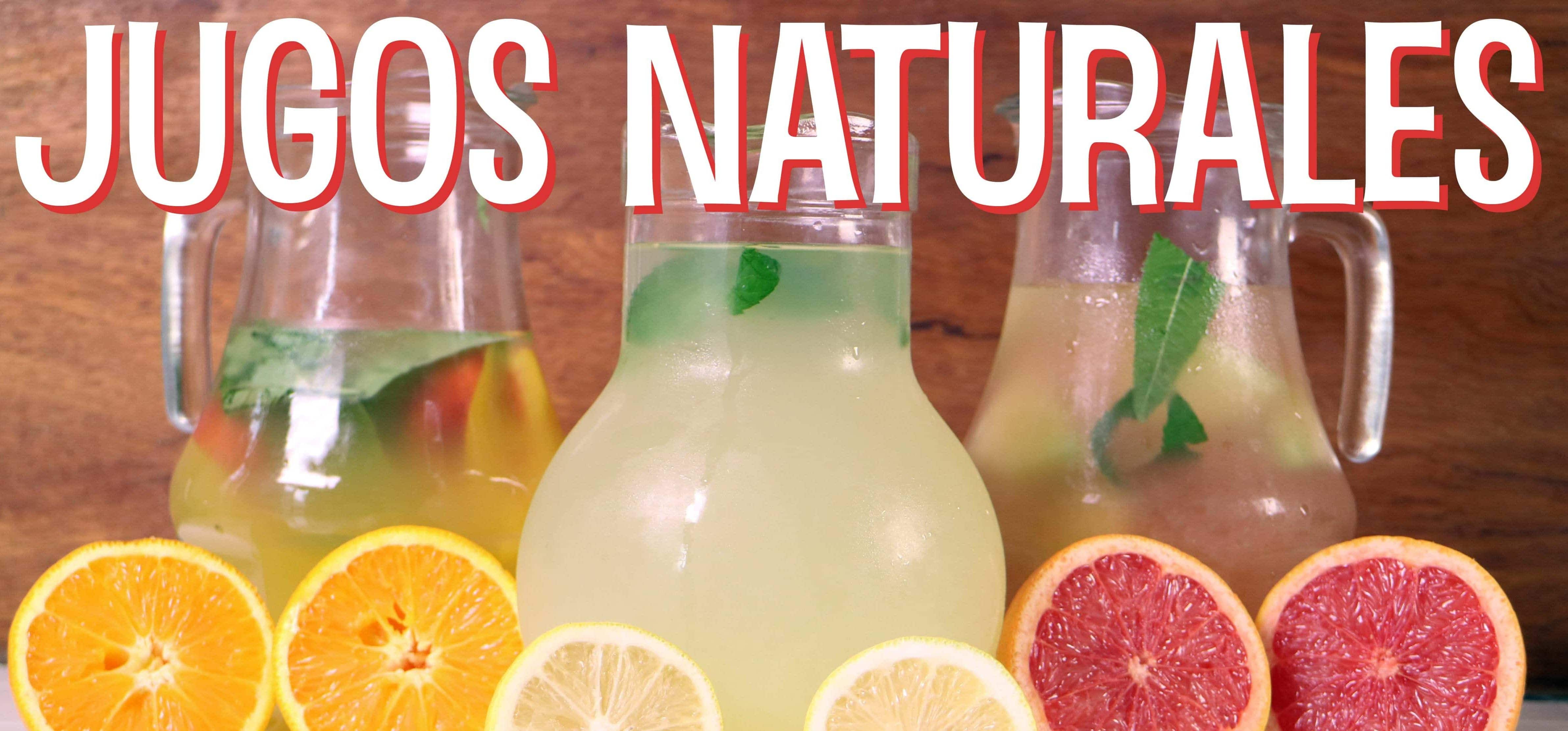 jugos naturales de frutas